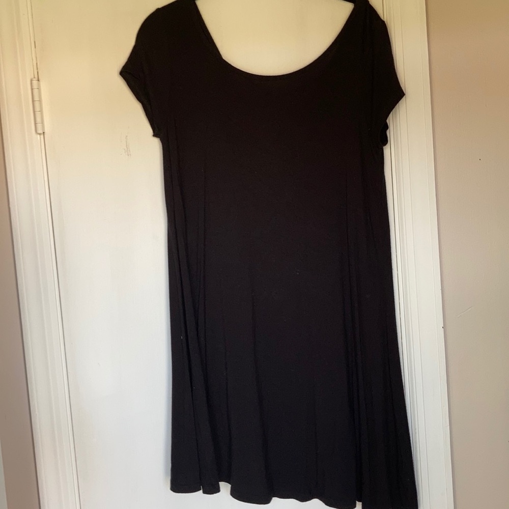 Nordstrom socialite black swing dress
